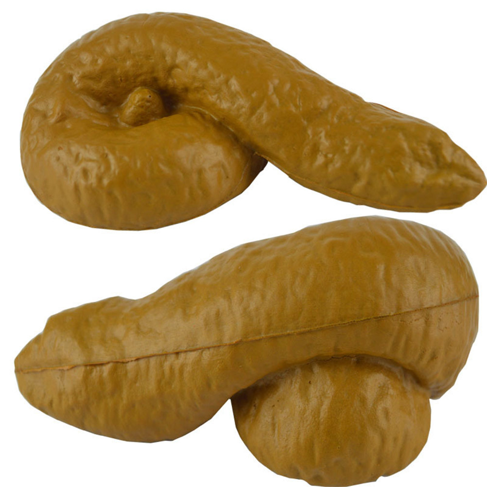 リアルな偽うんちのいたずらグッズ、柔らかく柔軟なスクイーズス - Fake Poop Gag Gift のレビューと価格