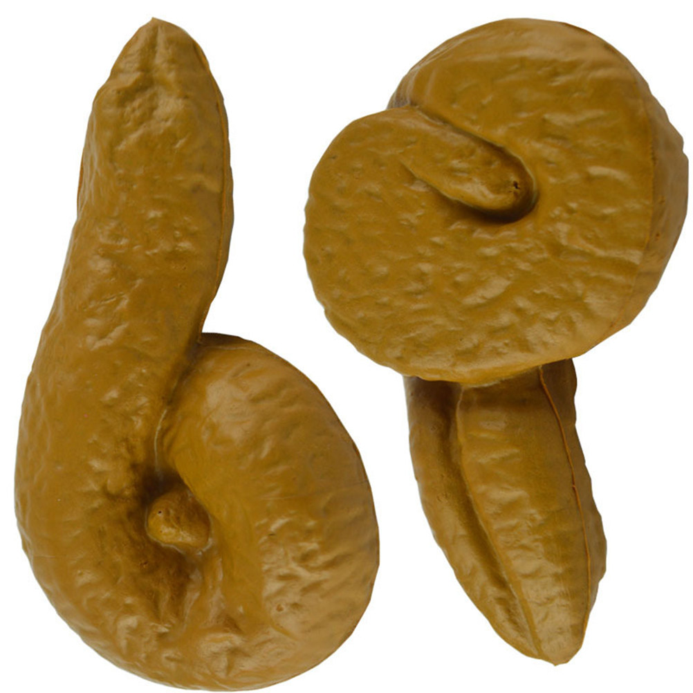 リアルな偽うんちのいたずらグッズ、柔らかく柔軟なスクイーズス - Fake Poop Gag Gift のレビューと価格