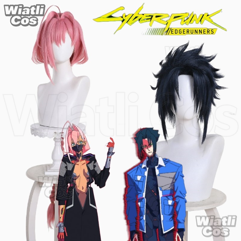2026年アニメ「サイバーパンク2」のコスプレ用ウィッグ。タ - Anime Cosplay Wig Heat Resistant のレビューと価格