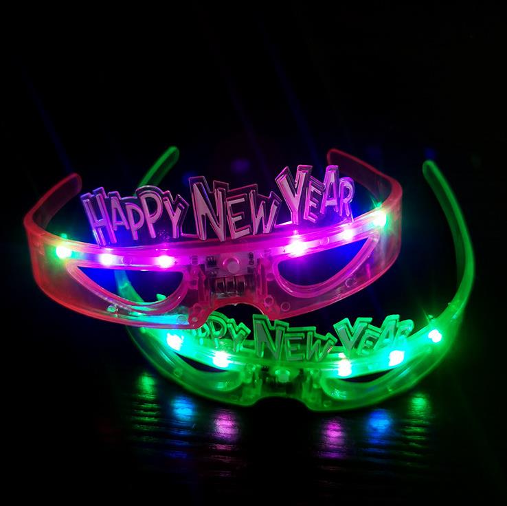 パーティー,ハロウィーン,クリスマス,結婚式,カーニバル,誕 - Glow In The Dark Party Glasses のレビューと価格