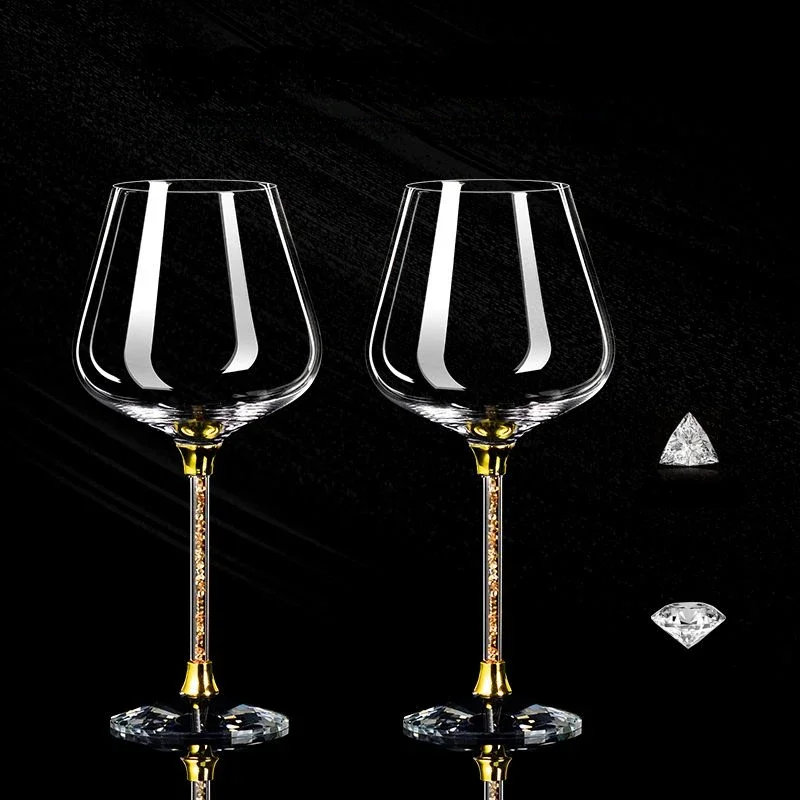 ハイエンドクリスタルワイングラスセット,大規模な飲用メガネ, - Glow In The Dark Party Glasses のレビューと価格