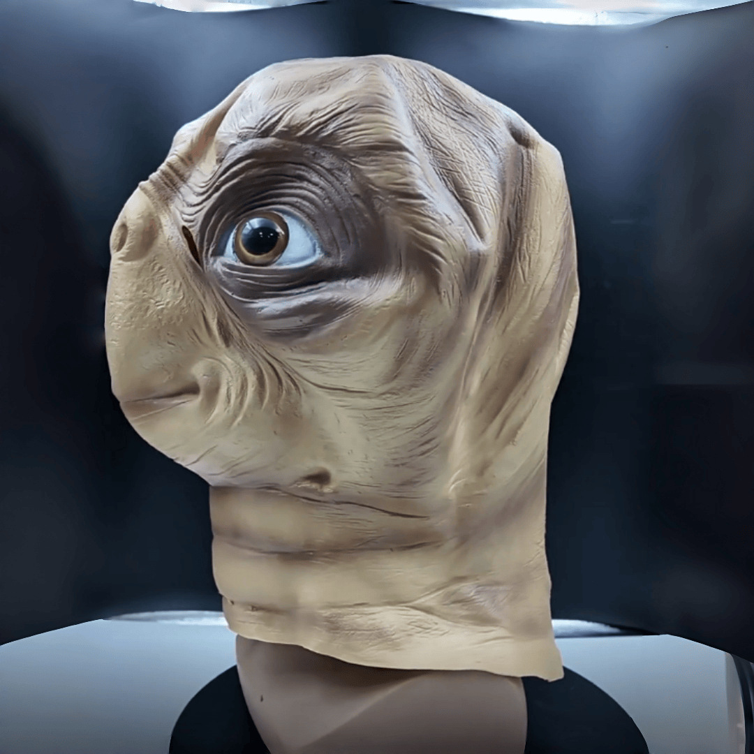 リアルな外星人ETのラテックスマスク。ハロウィーン、カーニバ - Latex Alien Mask Realistic のレビューと価格