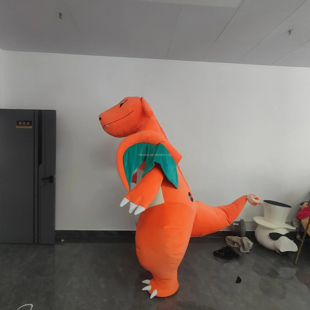 ハロウィン クリスマス 恐竜 ウォーキングマスコット ユニセ - Inflatable Dinosaur Costume Adult のレビューと価格