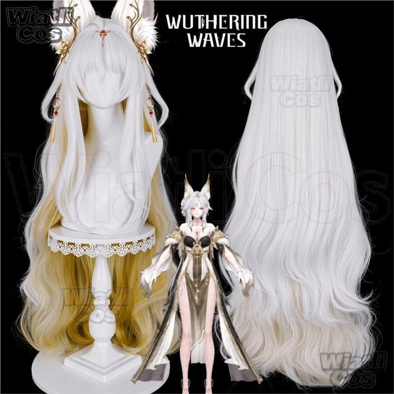 「Wuthering Waves」ハートシンのコスプレ用ウィ - Anime Cosplay Wig Heat Resistant のレビューと価格